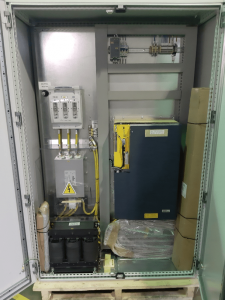 Drive panel ready for shipping