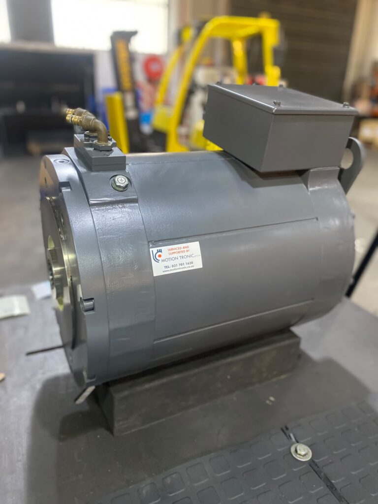 Baumüller servo motor after preventative maintenance