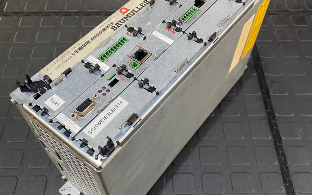 Baumüller B Maxx 4000 Drive Repaired to Restore Reliable Production 